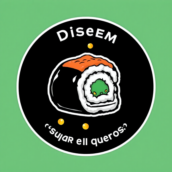 Square sticker preview