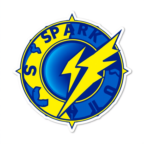 Square sticker preview