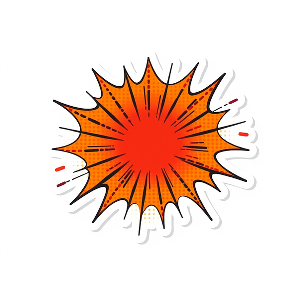 Square sticker preview