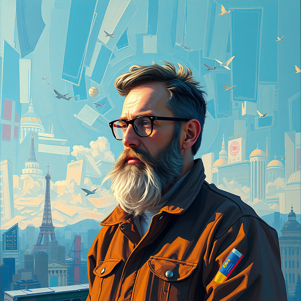 Square sticker preview