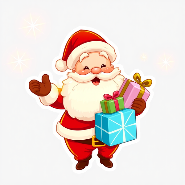 Square sticker preview