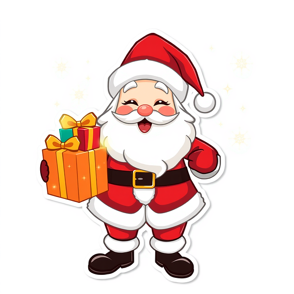 Square sticker preview