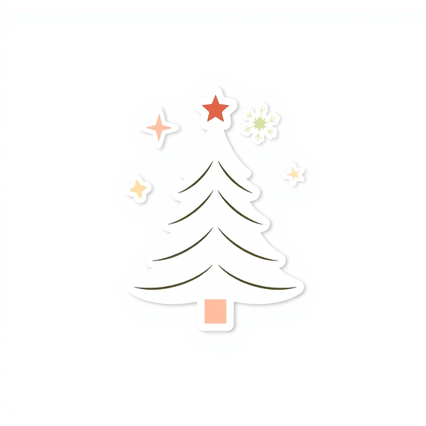 Square sticker preview