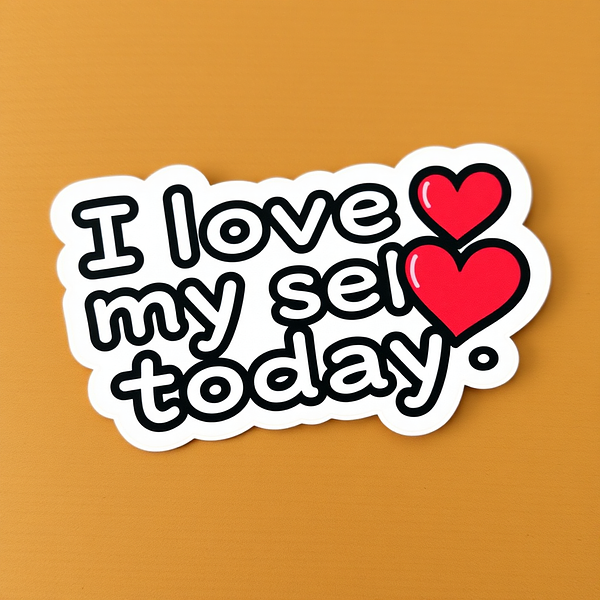 Square sticker preview