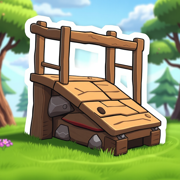 Square sticker preview