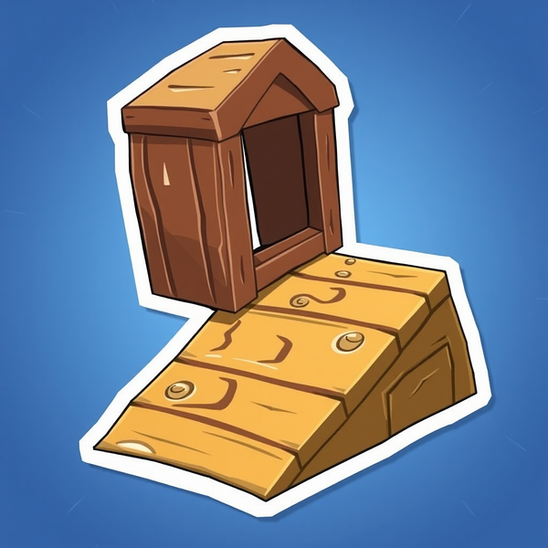 Square sticker preview