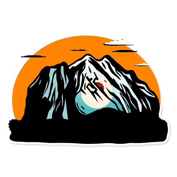 Square sticker preview