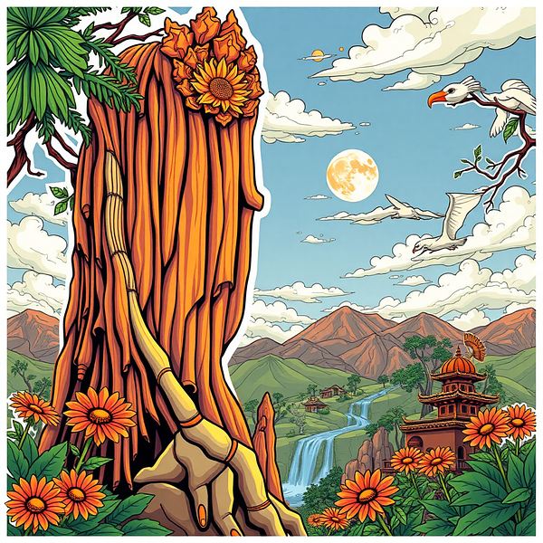 Square sticker preview