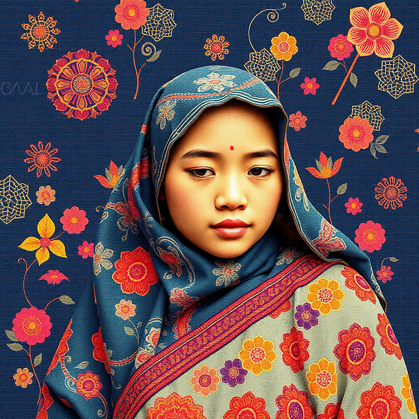 Square sticker preview