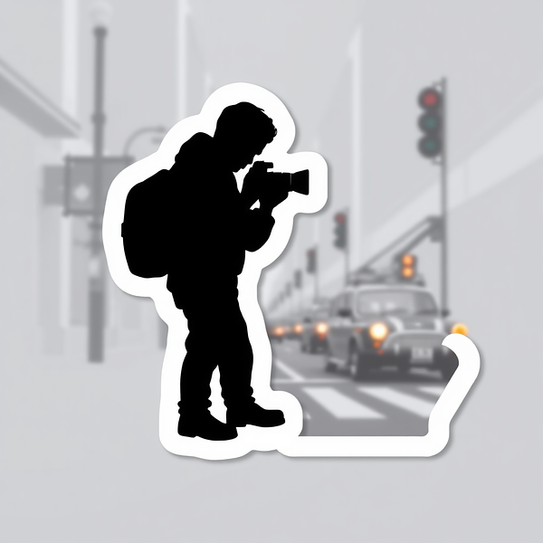 Square sticker preview