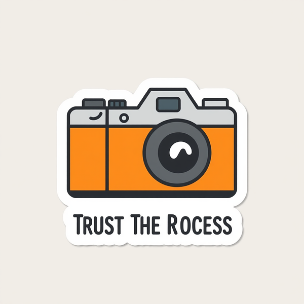 Square sticker preview