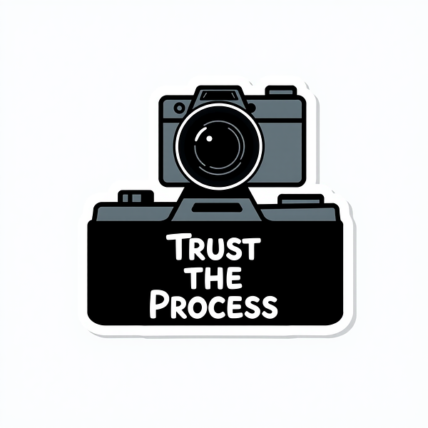 Square sticker preview