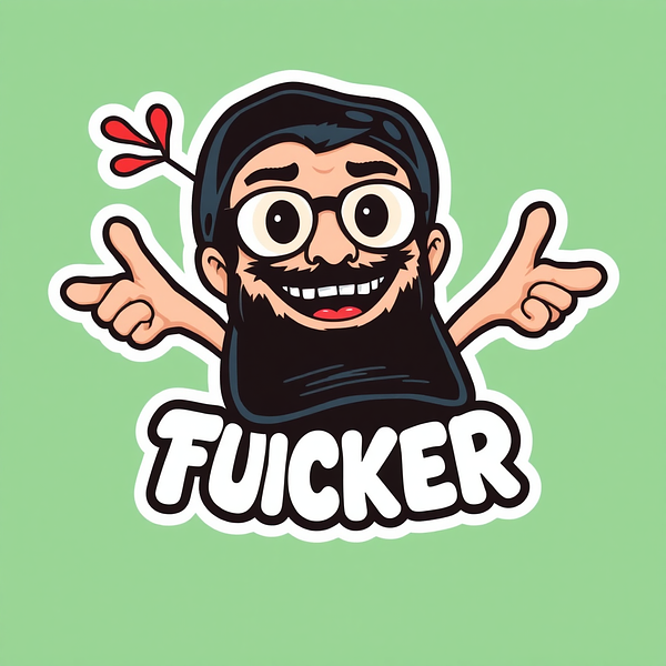 Square sticker preview